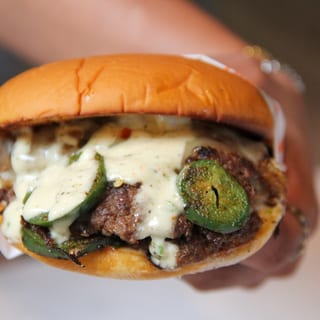 Seesh Kebab Smash Burger