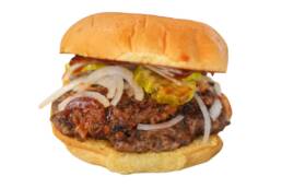 OMG! Chopped Brisket Burger