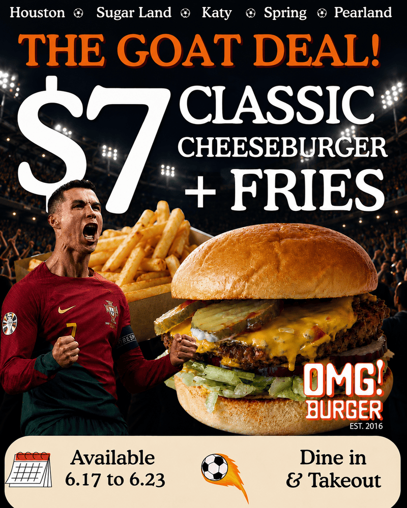 OMG burger Ronaldo deal